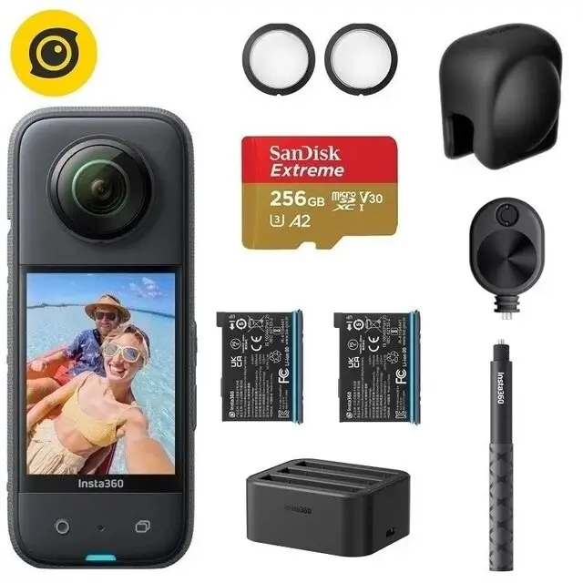 New Sales insta 360 X3 Action Camera 5.7K Video 10M Waterproof FlowState Stabilization Insta 360 ONE X 3 Sports Camera