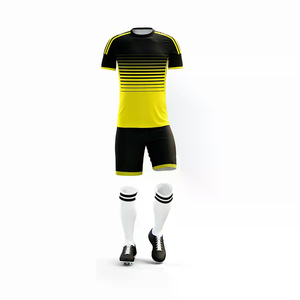 Nuevo Top de alta calidad barato logotipo personalizado hecho hombres ropa de fútbol camisa de entrenamiento chándal uniforme de fútbol Jersey uniforme para hombres desgaste - Product Image 2