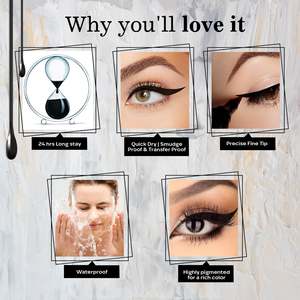 Stylo Eyeliner Liquide Mat Imperméable - Ultime Pro a Made in Heaven Black - Product Image 4