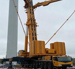 Grue tout-terrain XCA1800G9_1 de 1800 tonnes, hauteur de levage de 125 m, moment de charge élevé, pour la construction, les éoliennes, les turbines, les moteurs, les pompes, les engrenages, les moteurs à engrenages - Product Image 2