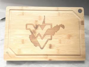 Planche à découper ronde en bambou, best-seller, design moderne et luxueux, passe au lave-vaisselle, fabriquée en Inde, logo personnalisé imprimé, essentiel de cuisine - Product Image 2