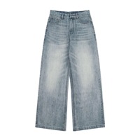 Pantalones Vaqueros de Mezclilla Holgados para Hombre, Estilo Casual Urbano, Hip Hop, con Múltiples Bolsillos, Jeans Cargo