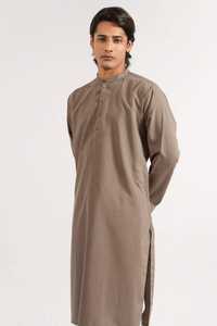 Nouveau 2025 Shalwar Kameez pour mariage couleur unique porter de beaux costumes de créateur Kurta Shalwar Designs pour hommes - Product Image 4