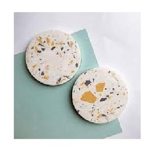 Handmade Hexagon Shape <b>Marble</b> <b>Coaster</b> Elegant Solid Decorative Coffee Tea Mat Protective Stone Drink Protector - Product Image 4