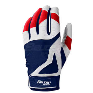 Gants de frappeur de baseball en cuir de qualité supérieure, respirants, durables, personnalisables, dernier design, prix abordable - Product Image 3