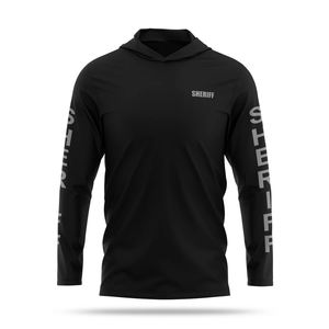 Lightweight Comfortable SHERIFF Men's Performance <b>Hoodies</b> <b>Summer</b> Athletic Fishing Shirts <b>Thin</b> Stretchy Long Sleeve <b>for</b> Outdoor - Product Image 3