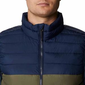 Gilet matelassé sans manches léger pour homme, style formel, en toile, avec fermeture éclair, respirant - Product Image 3