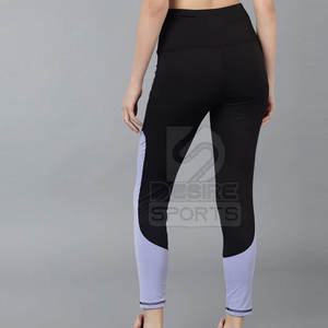 Leggings de yoga mi-mollet en tricot de bonne qualité avec logo personnalisé, écologiques, séchage rapide, respirants, prix abordable, vente chaude en ligne - Product Image 2