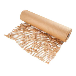Packaging Paper Honeycomb Cushioning Wrap Paper Rolls Kraft Honeycomb Paper
