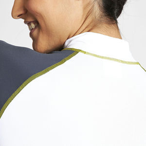 OEM Custom <b>Women</b> <b>Rash</b> <b>Guards</b> Sublimation Printing Gym Fitness Training Sportswear Breathable Comfortable <b>Women</b> <b>Rash</b> <b>Guards</b> - Product Image 5