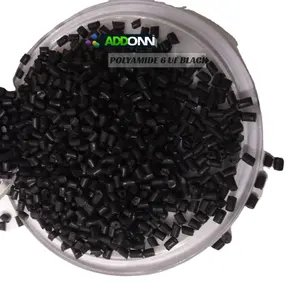 Unfilled Virgin poliamida 6 granule nilon 6 plastik pelet PA6 UF hitam senyawa untuk injeksi Moulding Grade