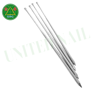11.6 Inch Steel Bright <b>Iron</b> <b>Nails</b> Checkered Smooth Shank Type for Wood Building Construction Competitive Prices Vietnam Factory - Product Image 1
