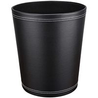 Poubelle faite à la main Dernière conception en acier doux avec finition de lavage blanc en relief Nouvelles poubelles