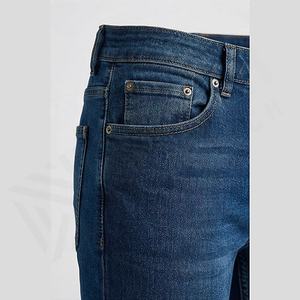 กางเกงยีนส์คาร์โก้ทรงปกติแบบดิสเทรสสำหรับผู้ชาย คุณภาพสูง เอวกลาง ระบายอากาศได้ดี สไตล์สตรีทแวร์ สีสั่งทำได้ - Product Image 5