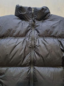 Blouson d'hiver unisexe North-Face noir, nouvelle arrivée, personnalisé, respirant, OEM, fourrure de renard tricotée, capuche, streetwear, 100% duvet de canard - Product Image 3