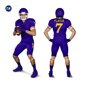 Conjunto de Uniforme de Fútbol Americano Estampado, Cómodo y Duradero, Pantalones Cortos con Patrón 3D, 100% Poliéster, Secado Rápido, Transpirable, Talla Grande - Product Image 2