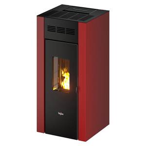 Estufa de Pellets ELANE 9.0 Roja de 8.5kW, 4 Estrellas, Clase A+, 7022002 - Product Image 1