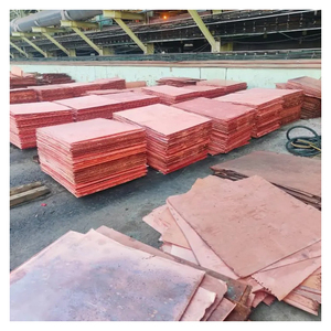 Placa de cátodo de cobre de pureza industrial de Grado Superior 99.99% de alta calidad para servicios de soldadura y corte - Product Image 2