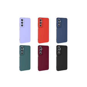 Funda Trasera Delgada Antigolpes Premium para Realme C65 4G, Funda Protectora de Silicona Líquida Roja, Silicona Suave INS para A53 7 Plus Promax - Product Image 2