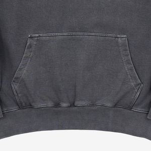 Sudadera con Capucha Unisex Extra Grande, 100% Algodón, Gruesa, Lavada al Ácido, con Estampado Digital, Estilo Vintage, para Invierno - Product Image 4