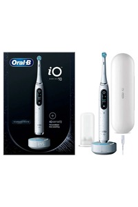 แปรงสีฟันไฟฟ้า Oral-B iO Sense iO-10 สีดำ/ขาว แบบชาร์จไฟได้ ขนแปรงนุ่ม ชาร์จไร้สาย กันน้ำระดับ IPX7 ฟรี - Product Image 5