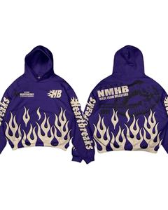 เสื้อมีฮู้ดผ้าคอตตอนสไตล์ฝรั่งเศสสำหรับผู้ชายเสื้อแนวสตรีทแวร์ผ้าคอตตอน100% กันแดดสำหรับ3D ปักลาย - Product Image 1