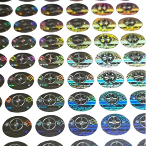 Etiquetas Adhesivas de Papel Holográficas de Seguridad Color Plata Impresión Térmica Compatible con el Modelo de Etiquetas Digitech P3 Business - Product Image 1