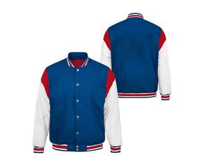Veste universitaire personnalisée de haute qualité pour femmes, style baseball, pour l'école, le collège et l'université, vente en gros - Product Image 1