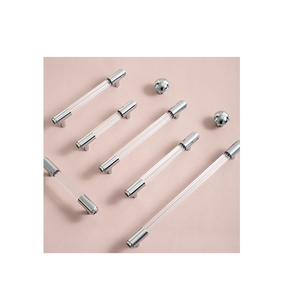 Poignée de porte en acrylique poignée de porte poignée en cristal acrylique transparent pour taille personnalisée Offre Spéciale produit - Product Image 5