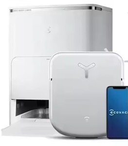 Haute qualité ECO VACS De ebot-X2 OMNIS Robot VacuRum Mop 8000Pa aspiration automatique vide séchage à air chaud YIKO - Product Image 5