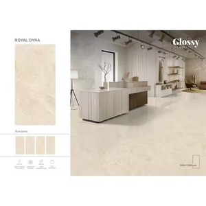 Azulejo de suelo de mármol blanco glorioso personalizado Azulejos de pared de mármol pulido natural para baño 60x120 Azulejos de cerámica de alta demanda - Product Image 1