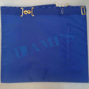 Gran oferta 2025 Blue Lodge Masters Mason delantal bordado a mano con lentejuelas insignia para coser precio bajo Premium Masonic Regalia - Product Image 6