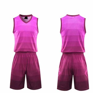 Personalized Private Label <b>Light</b> Weight Breathable Basketball Uniform Customized Double Sided Mesh Basketball Uniform - Product Image 2
