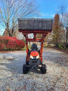 LIVRAISON GRATUITE TRACTEUR KUBOTA BX23S D'OCCASION 21,6 CV CHARGEUR FRONTAL 4 EN 1 BOÎTE À OUTILS TOIT PARASOLEIL APPROUVÉ EPA CE HYDRAULIQUE AUXiliaire - Product Image 4