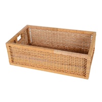 Panier de cuisine en rotin de qualité supérieure fait à la main Panier de créateur Meilleure vente en gros Panier de table en rotin