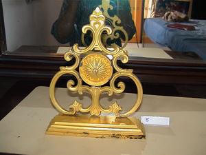 Serre-livres en métal doré au design merveilleux pour la maison et le bureau Accessoires décoratifs de luxe - Product Image 2