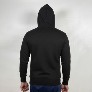Nouveauté 2025 Sweat à capuche surdimensionné pour homme en coton biologique écologique respirant avec fermeture éclair Saison automne Impression puff basique Sweats à capuche - Product Image 2