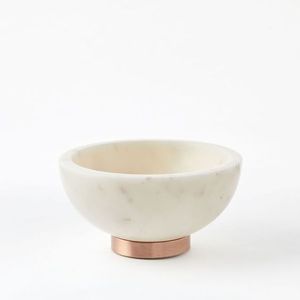 Juego de Cuencos de Madera y Latón Antiguo con Acabado Dorado Pulido, Estilo Americano Ecológico, para Pasta/Sopa y Exhibición Elegante de Frutas - Product Image 4