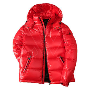 Vente en gros de vêtements d'hiver à la mode manteaux de créateurs veste en duvet pour hommes de taille plus imperméable et souple personnalisée - Product Image 4