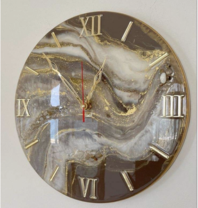 Reloj de Pared de Resina Personalizado, Diseño Excepcional, Ecológico, Artesanía, Modelo Náutico, Estilo Europeo, Esculpido - Product Image 1