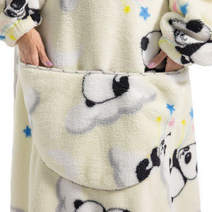 Mantas Tejidas Extra Grandes, Cómodas y Lindas con Capucha, Diseño Nuevo, Logotipo Personalizado, Ropa Familiar para Adultos y Niños - Product Image 3