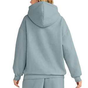Sudaderas con Capucha para Mujer, Producción OEM con Logotipo Personalizado, Algodón para Chicas y Mujeres, Corte Regular, Precio Económico con Envío - Product Image 3