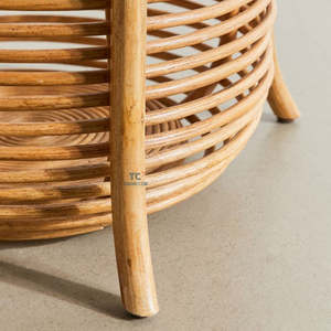 Perchero multifuncional de madera con cesta de almacenamiento para niños y adultos para entrada y sala de estar - Product Image 5