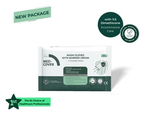 Gants de Soin pour Incontinence, Crème Barrière Hydratante, Gants de Soin pour Alités, Aloe Vera et Vitamine E pour Usage Corporel (Patch) - Meilleures Ventes - Product Image 2