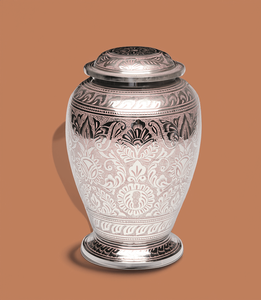 Elegant Matte Polished Metal Cremation Urns Customizable Memorial Stainless Steel Aluminum for <b>Your</b> <b>Loved</b> One Funeral Supplies - Product Image 2