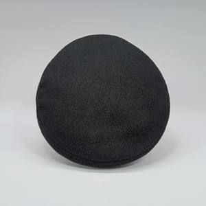 Boinas británicas con banda para el sudor de cuero Boina de lana negra ajustable Logotipo personalizado Hombre Boina de lana unisex bordada ronpex - Product Image 3