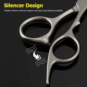 Tijeras Profesionales de Peluquería de 6 Pulgadas, de Acero Inoxidable, con Dientes Afilados, para Adelgazar y Texturizar el Cabello - Product Image 6