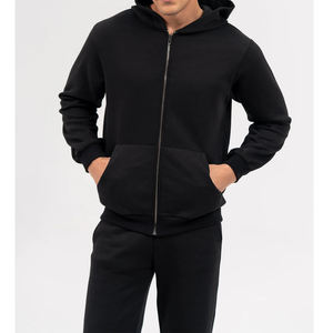 Sweats à capuche et sweatshirts à fermeture éclair thermique en coton pour hommes Sweats à capuche zippés de haute qualité - Product Image 6