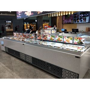 BREVIT เชิงพาณิชย์แสดงเค้กตู้เย็นตู้โชว์เค้กแก้วแสดงตู้เย็นตู้โชว์ของหวาน - Product Image 6