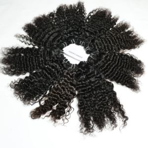 Proveedor indio al por mayor 100% cabello de templo indio crudo Remy virgen paquetes ondulados naturales cabello humano de un solo donante - Product Image 3